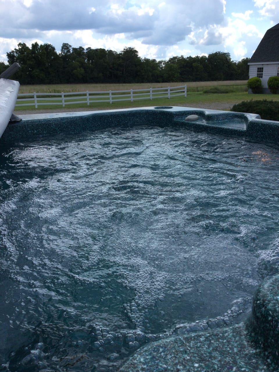 Hot tub available year round.