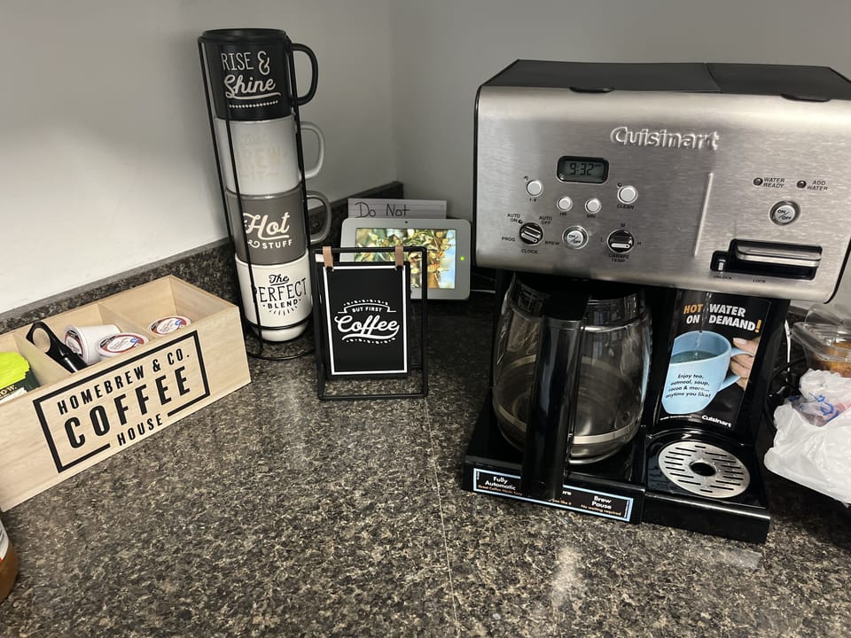 Coffee or Tea brewing station 