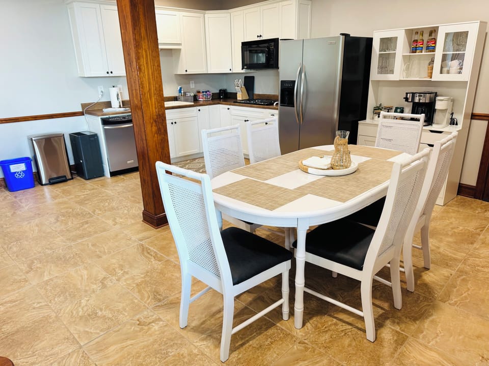 Kitchen table seating for 6.