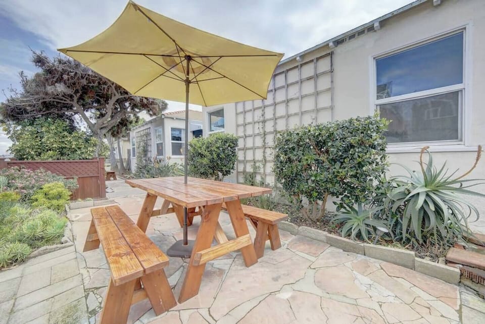 Outdoor patio space. 