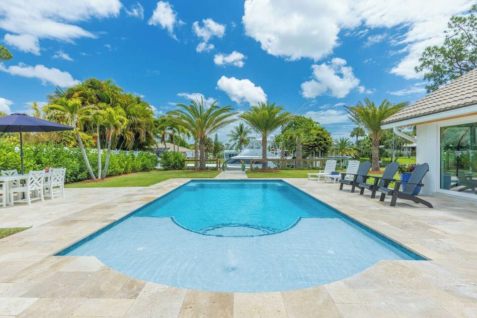 Take a Dip or work on the Tan? These are the toughest questions while you're here in the Saltwater Pool? (NOT HEATED)