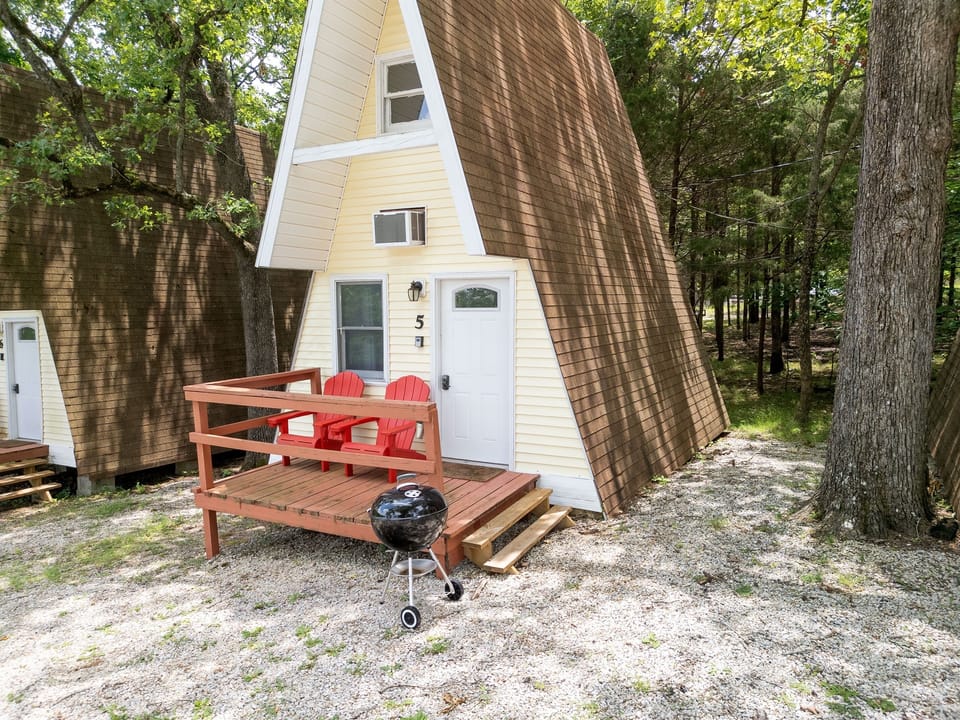 Charcoal Grill at each cabin