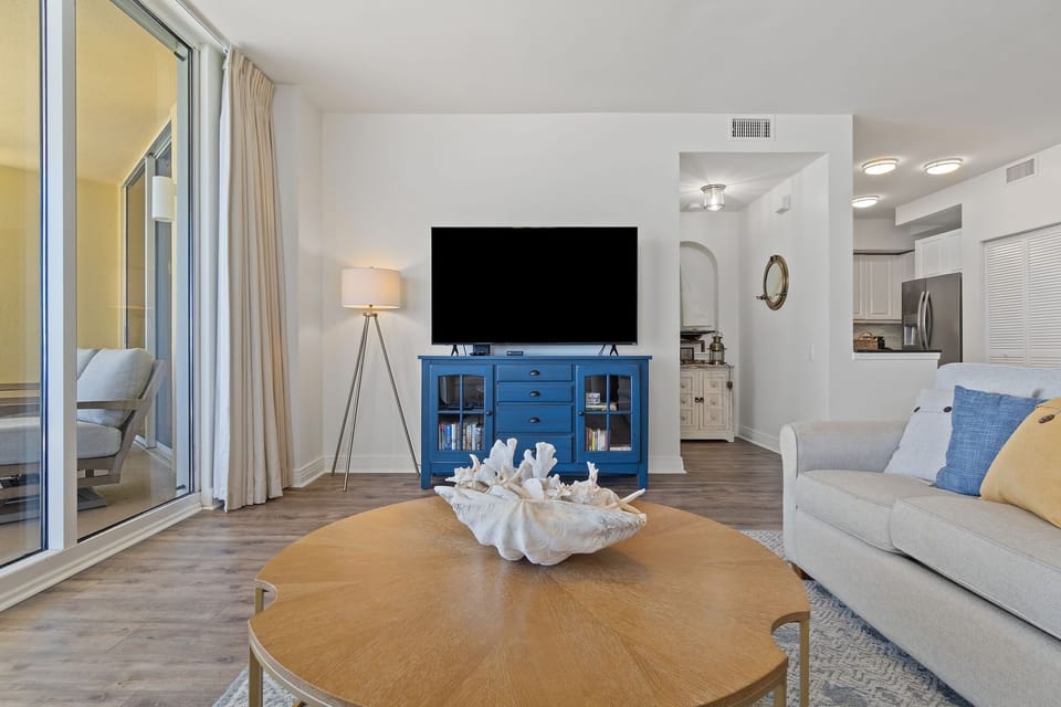 Relax in the well-appointed living room
