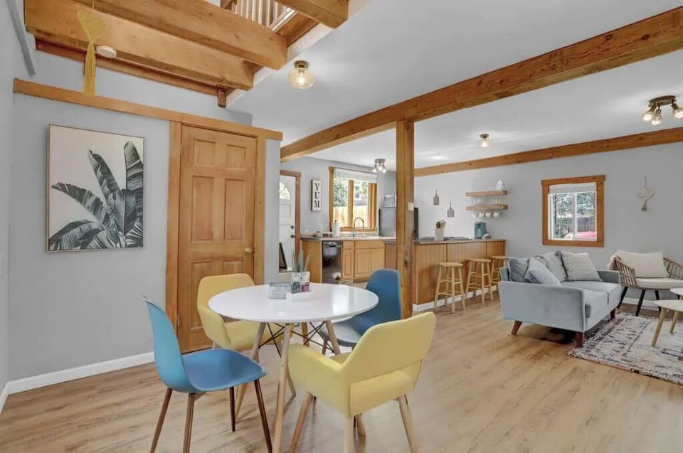 open floor plan with tons of natural lighting!