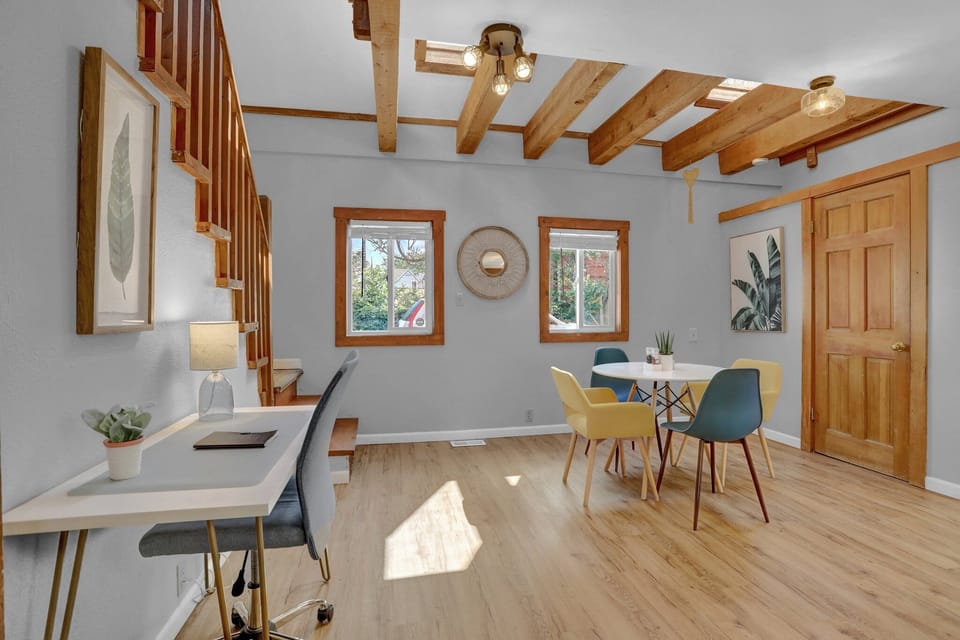 Need to get some work done while away? No problem- we have the perfect set up!