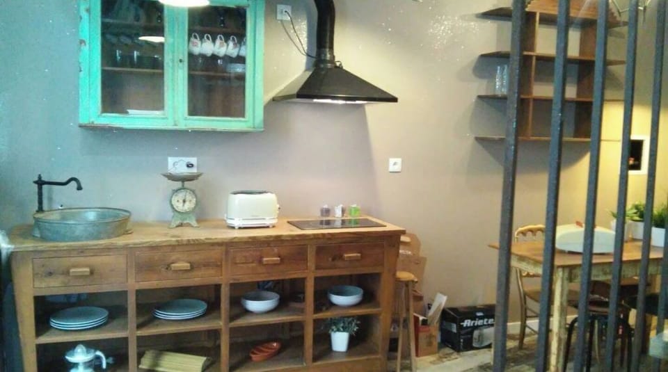 Cozinha e sala