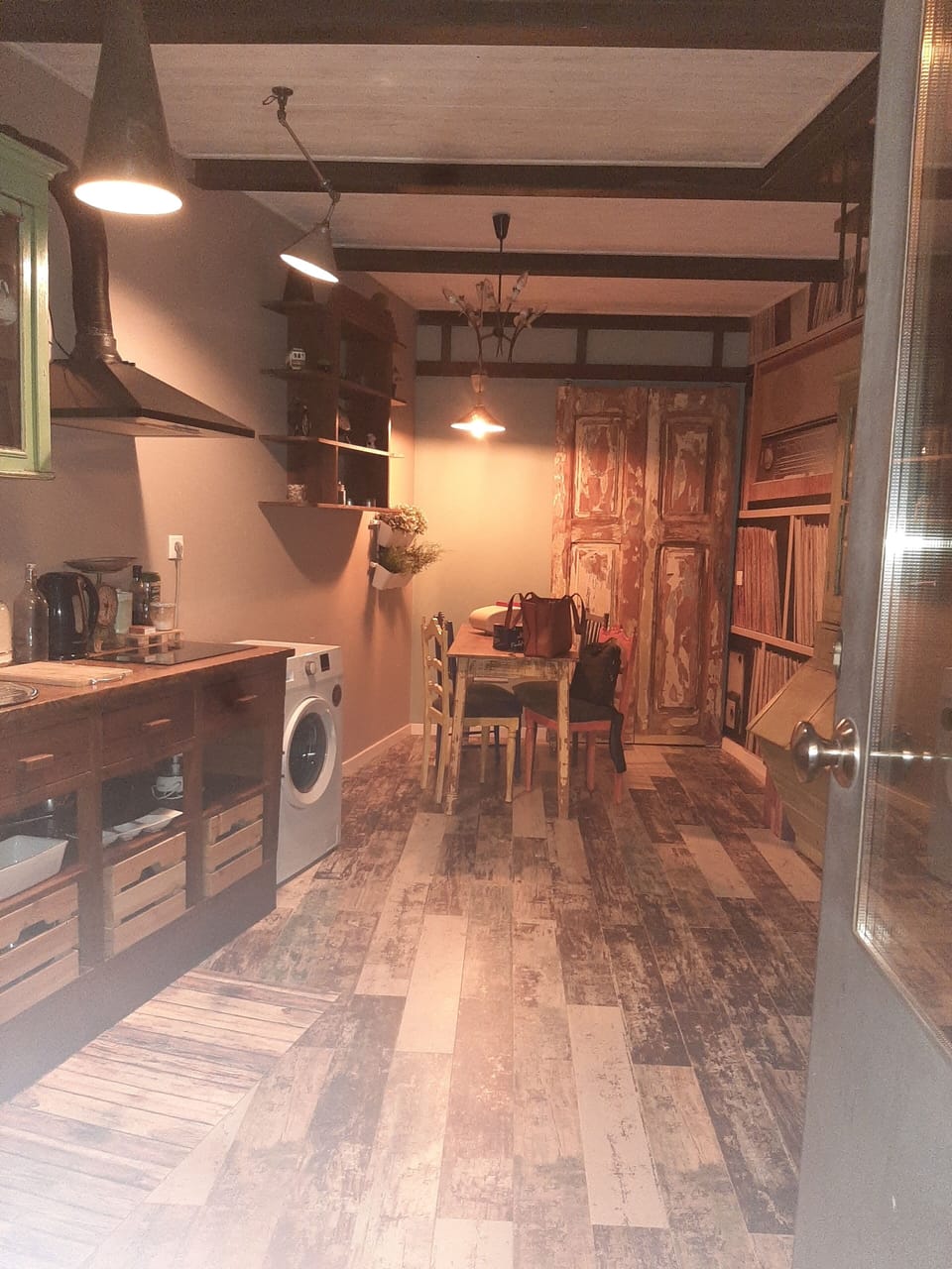 Cozinha e sala