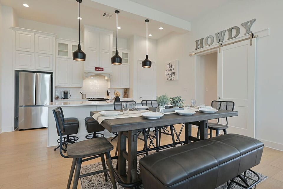 Dining table for 8