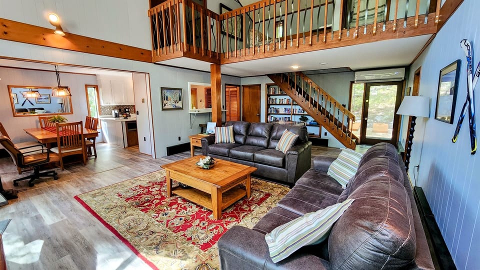 Living Room with new couches