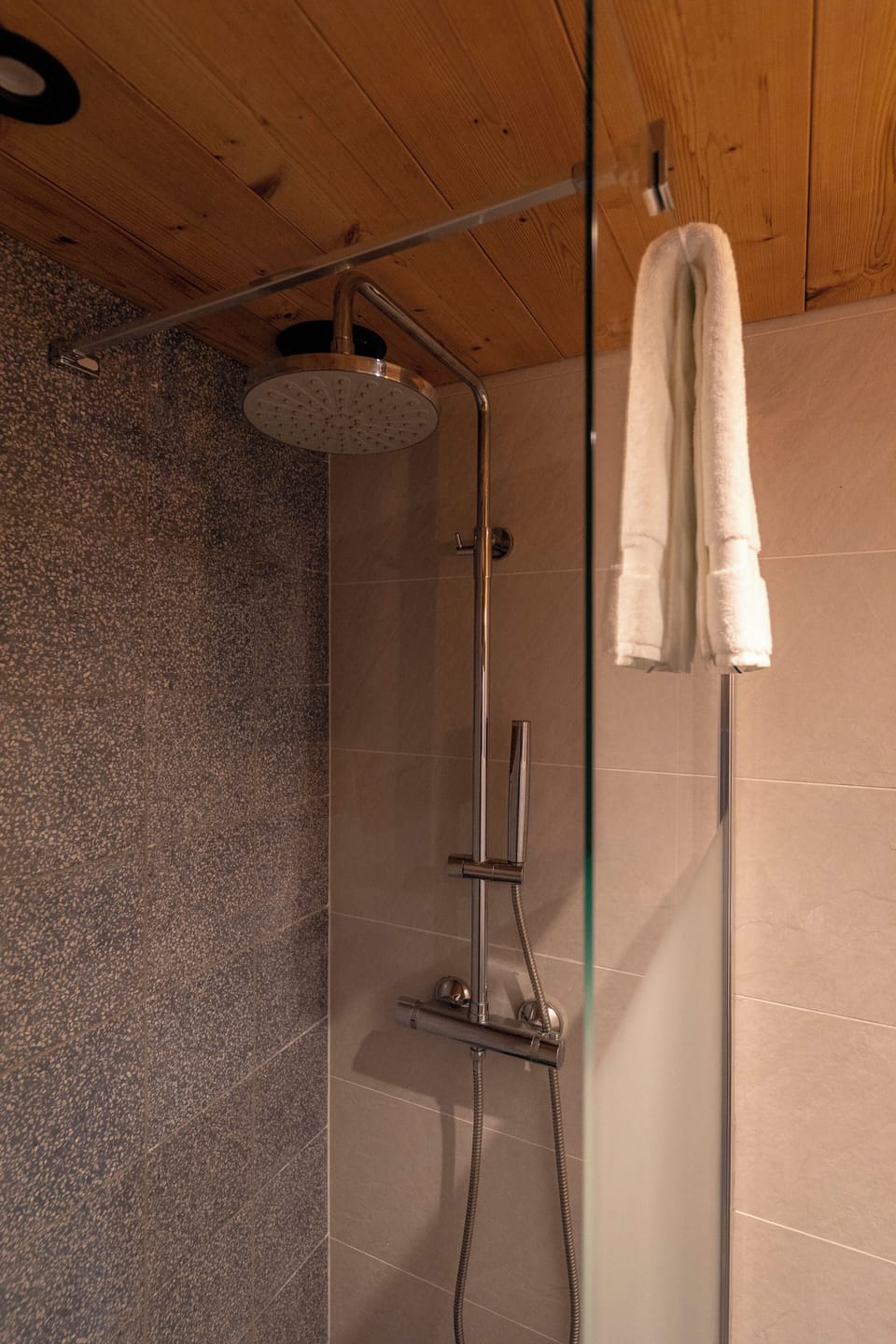 Get ready for your day in the bathroom.