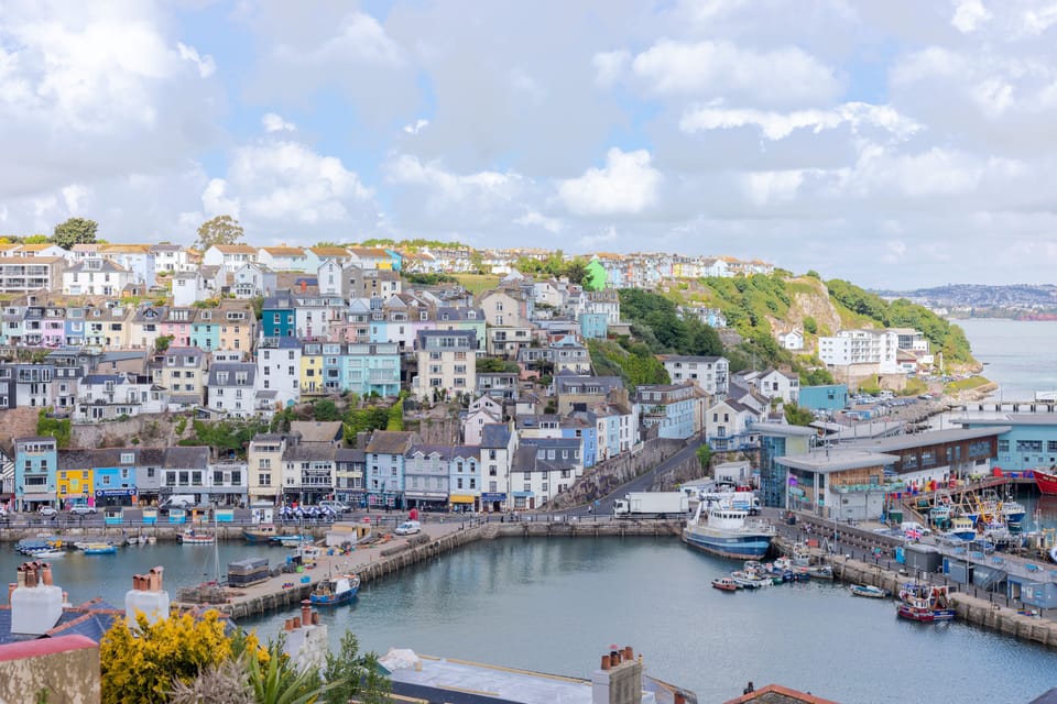 View of Brixham harbour