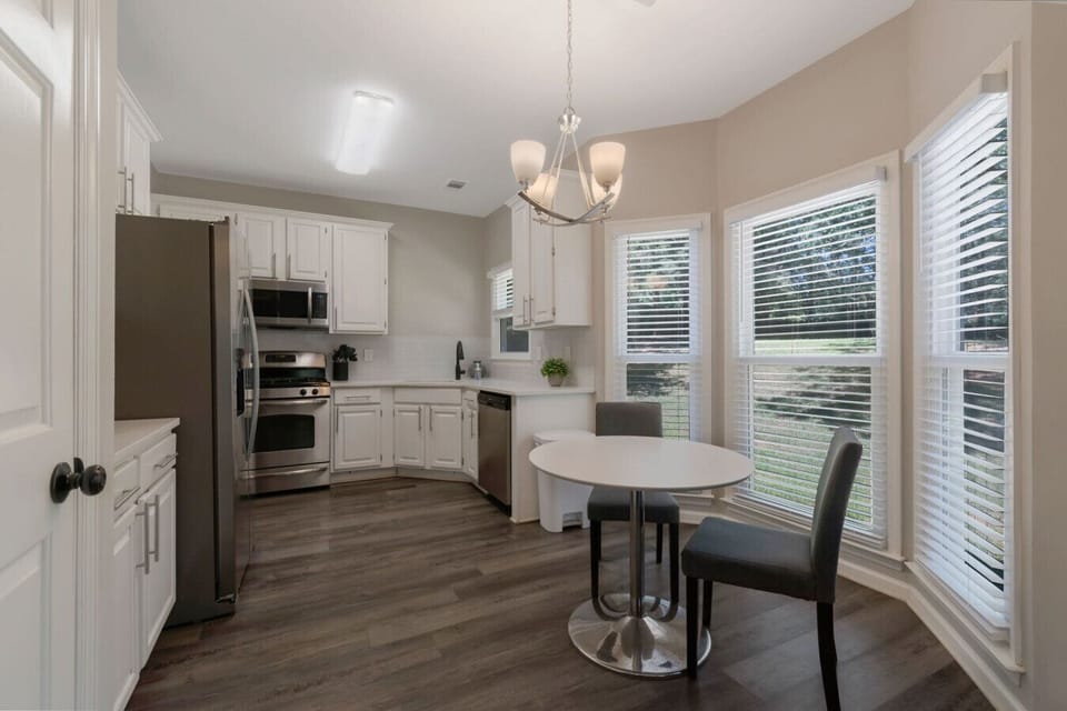 Modern, Stocked Kitchen