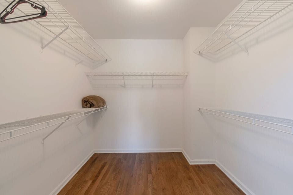 Walk in Primary closet