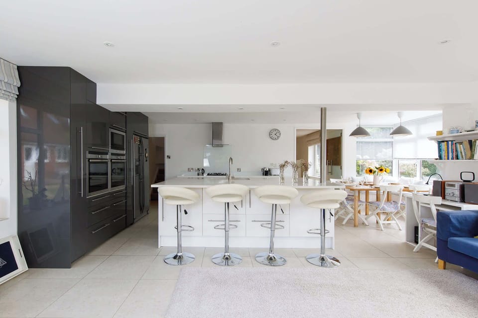 Enjoy open plan living, with space for all the family.