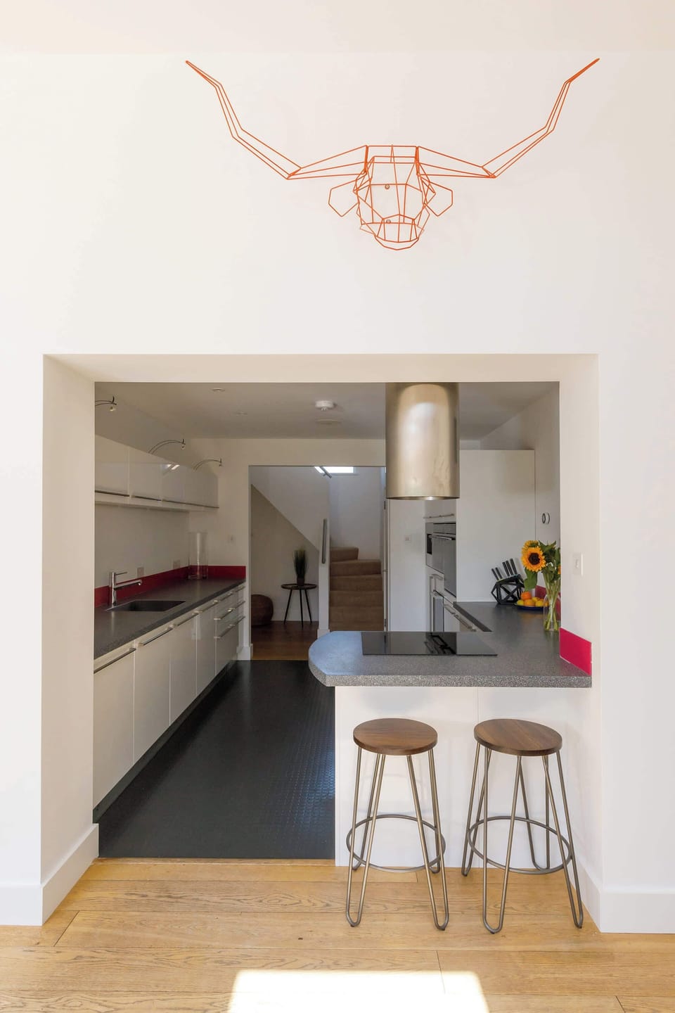 Sit at the bar while the chef works their magic in the kitchen