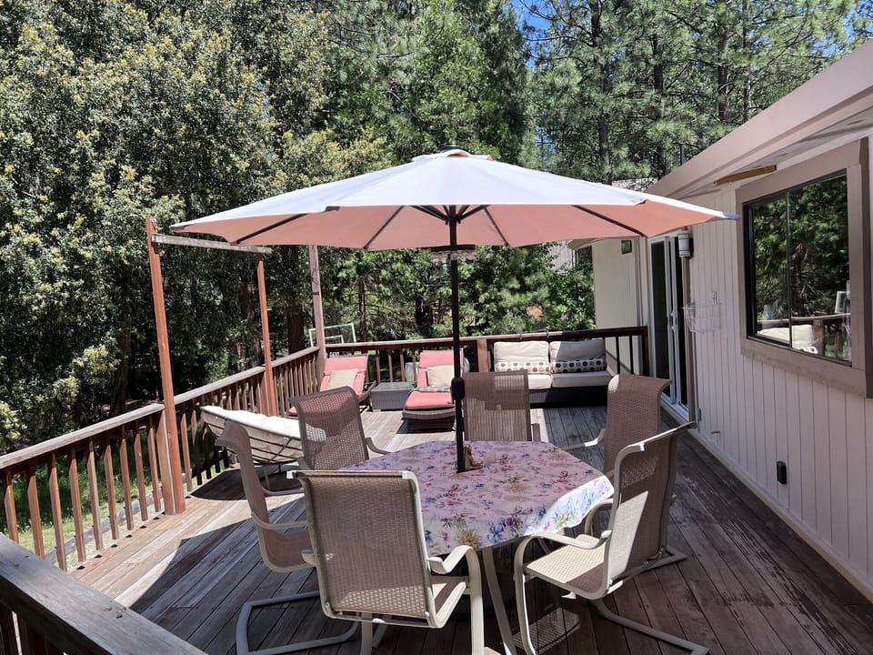 Outside deck 