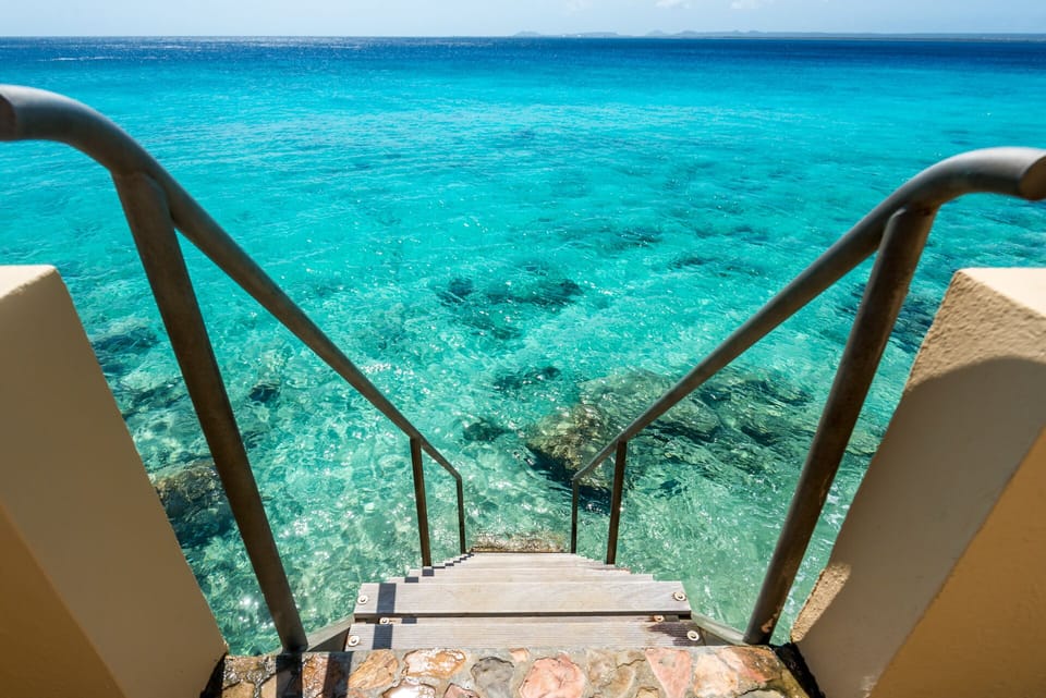 easy direct access to the ocean