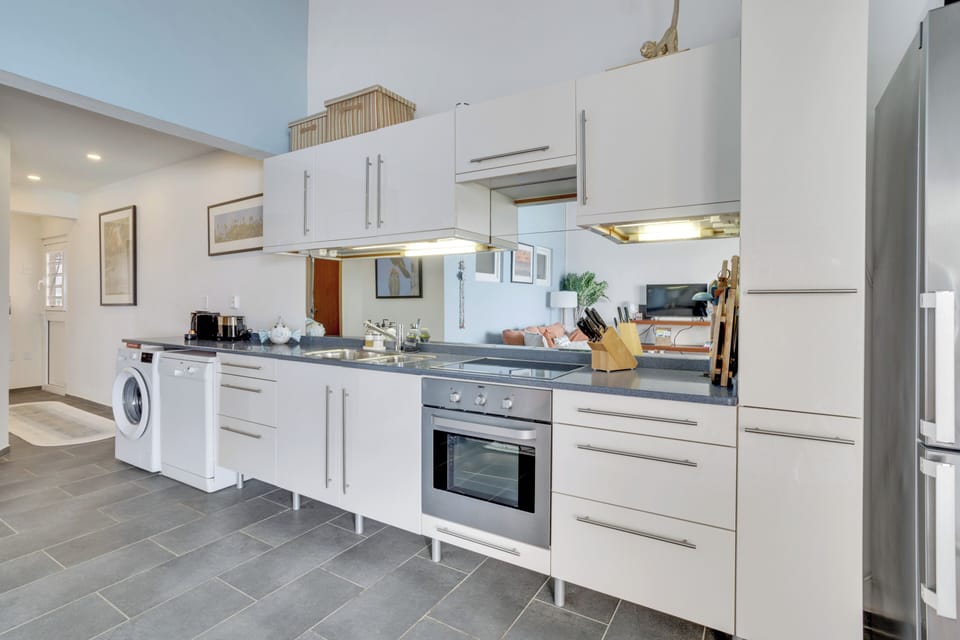 modern kitchen with all you need to prepare a great diner 