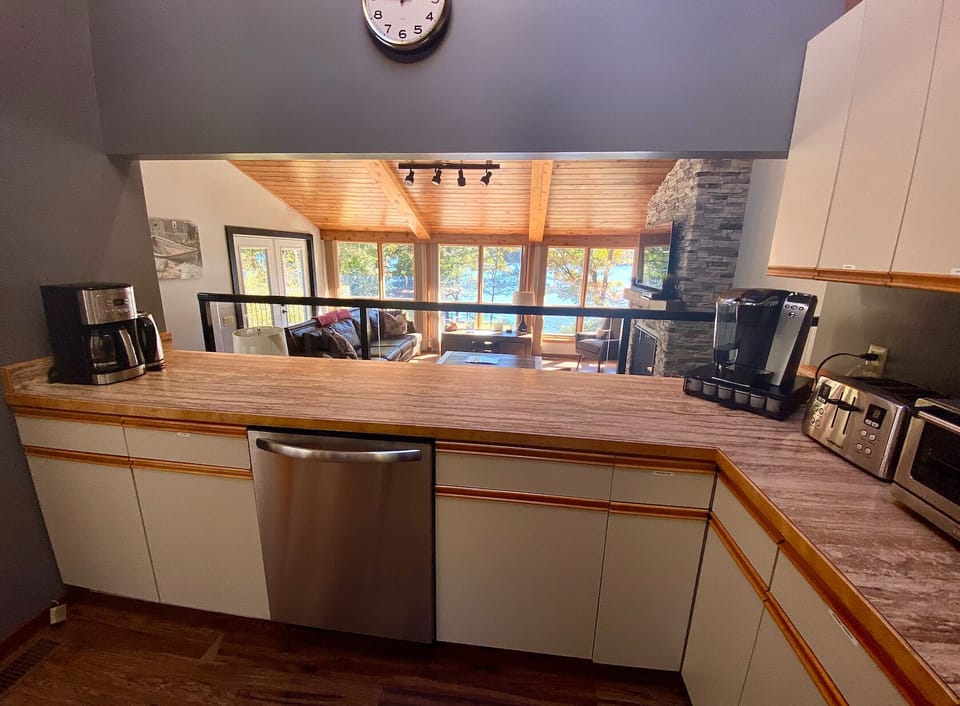 Kitchen with a "view"  :)