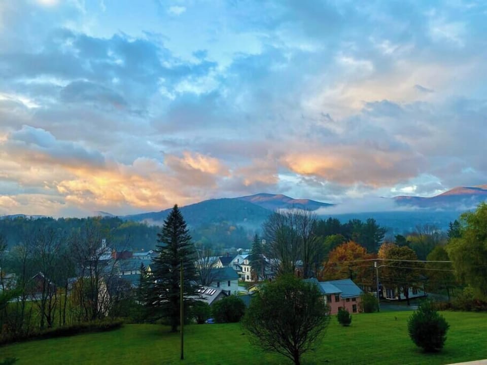 View from the front of the house.