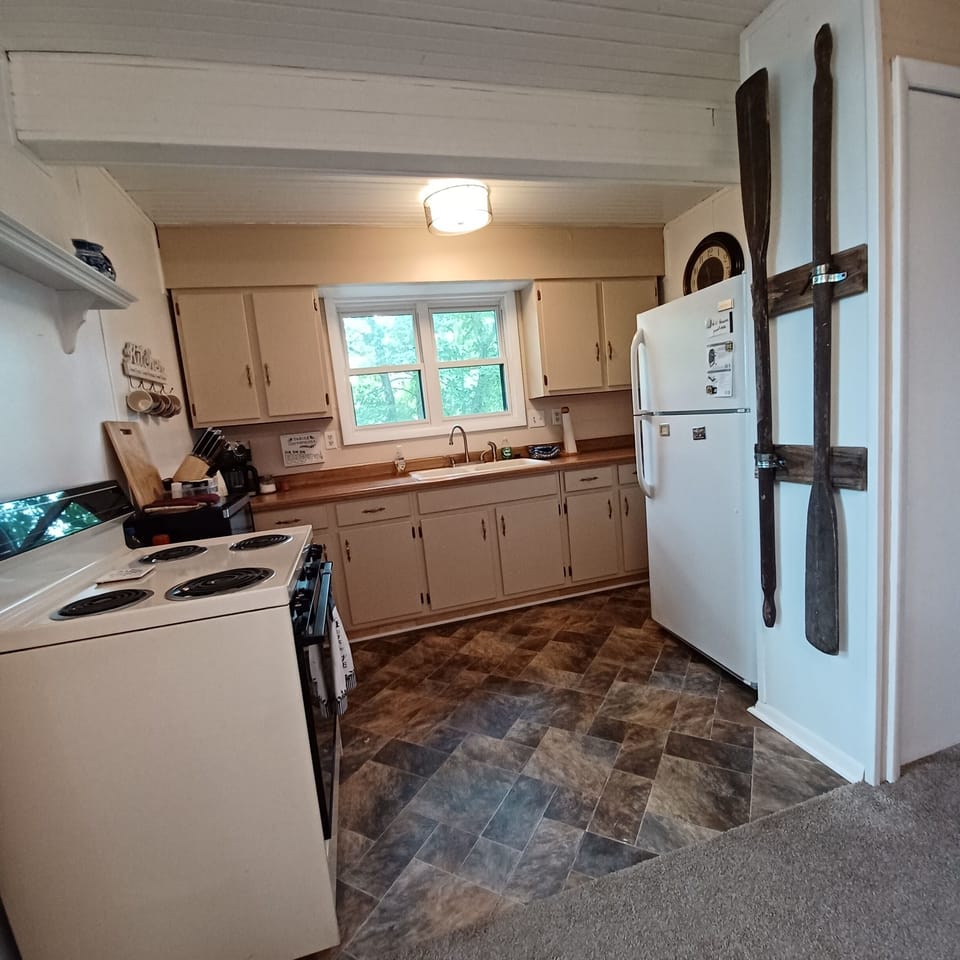 Kitchen check listing for all that is stocked for your convenience