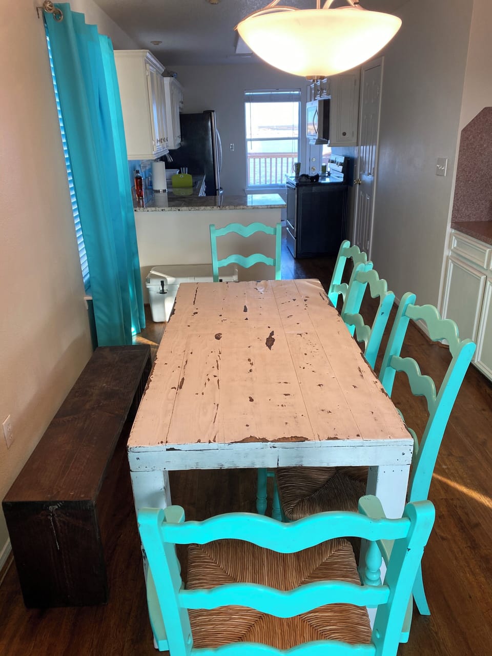 Kitchen+dining area