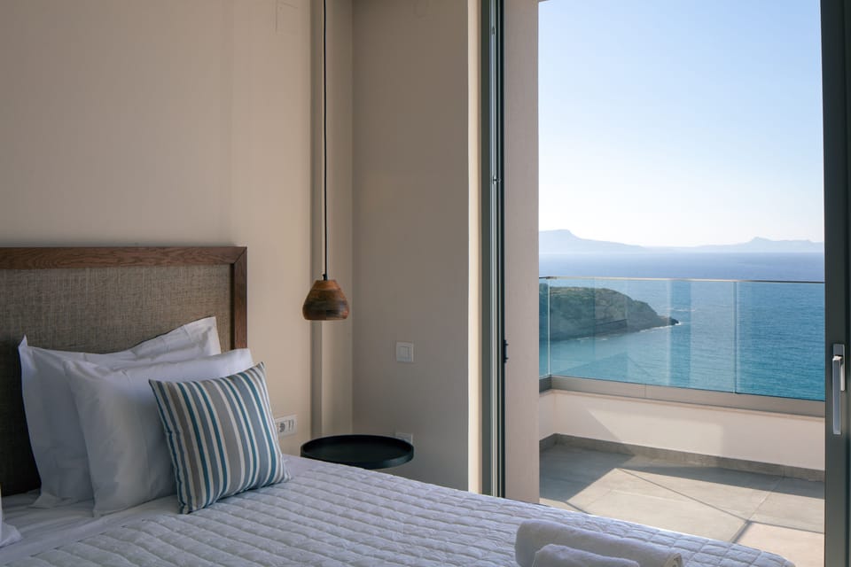 Sea view from the bedroom