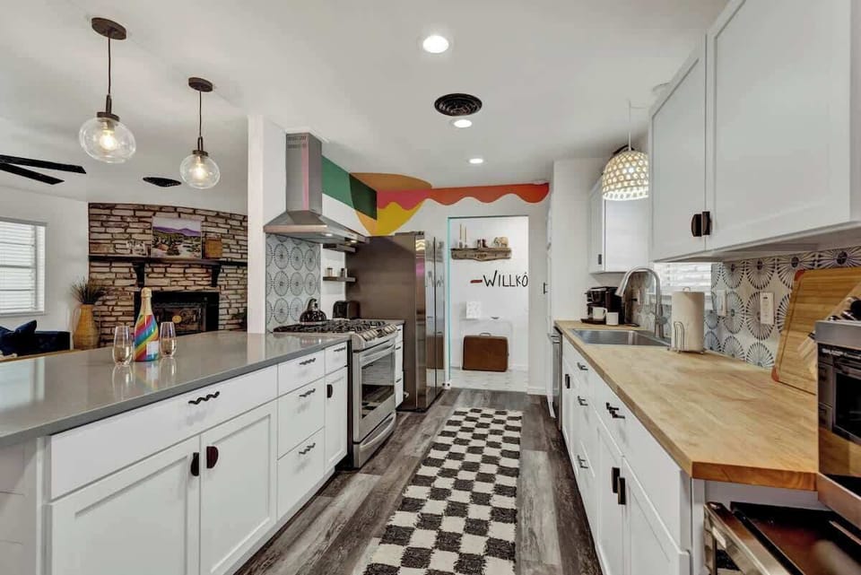 What a great place to cook up a delicious meal or bring home the leftovers for a late night snack