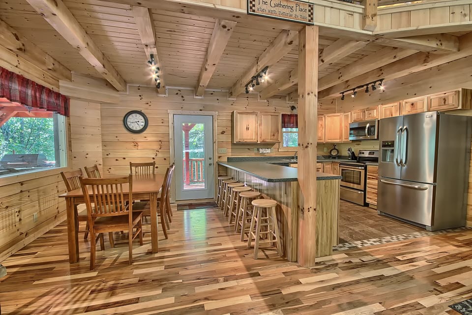 Dining Area and Full Kitchen, Main Level