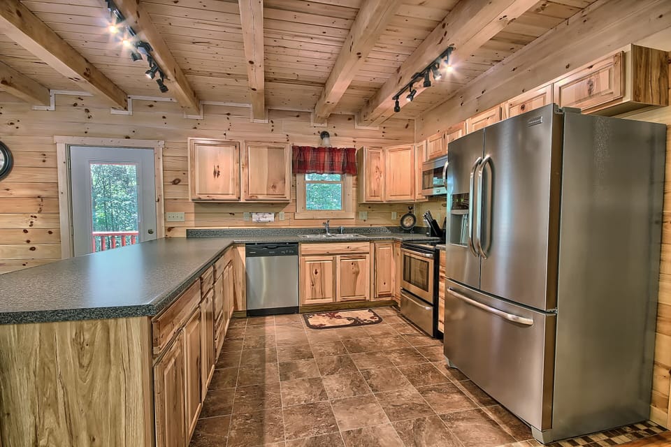 Closeup of Full Kitchen, Main Level