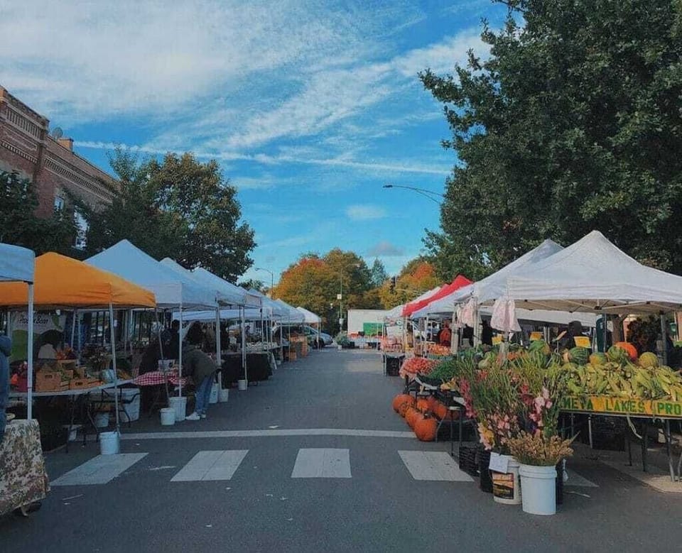 Logan Square Farmer's Market on Sundays 9am-3pm