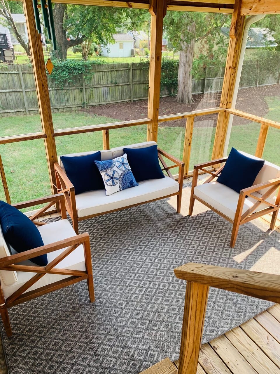 screened in porch