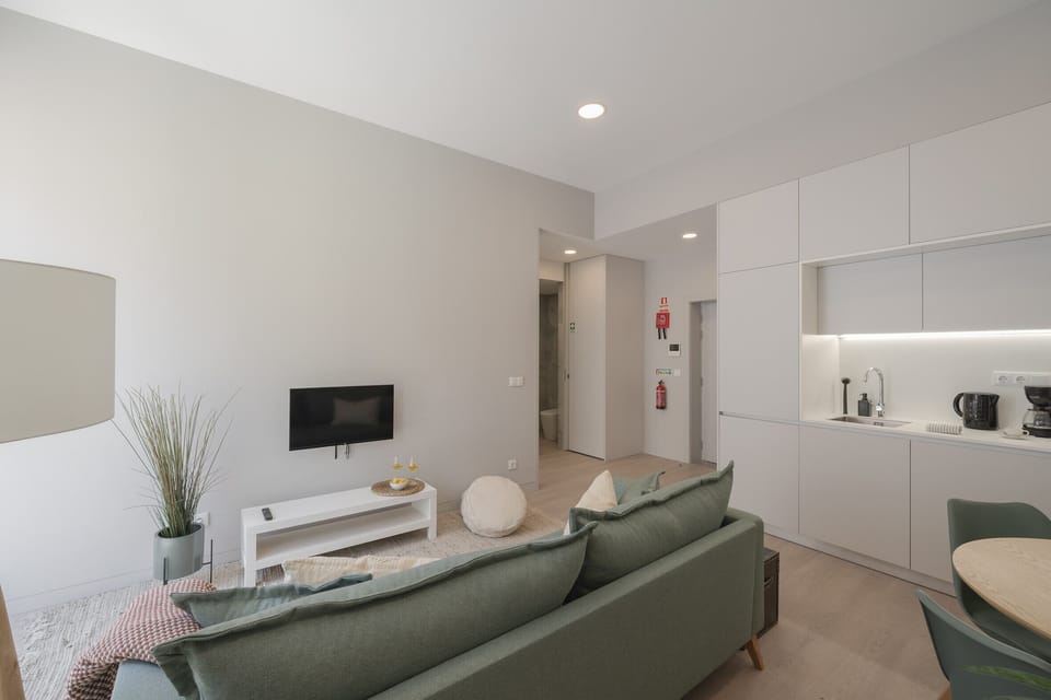 Livingroom with a TV 