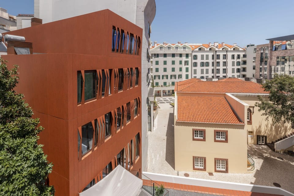 View of the building 