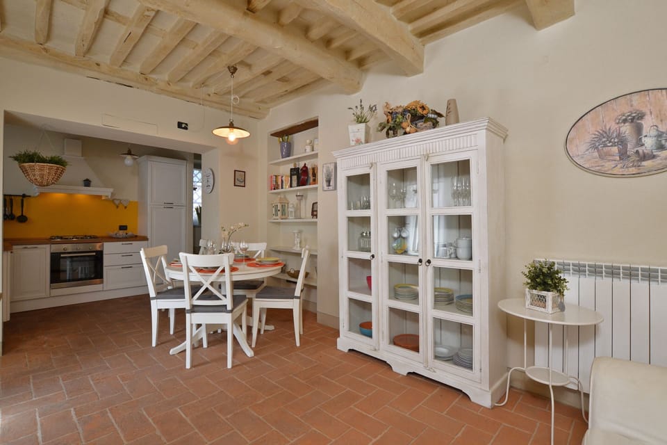The living-dining room