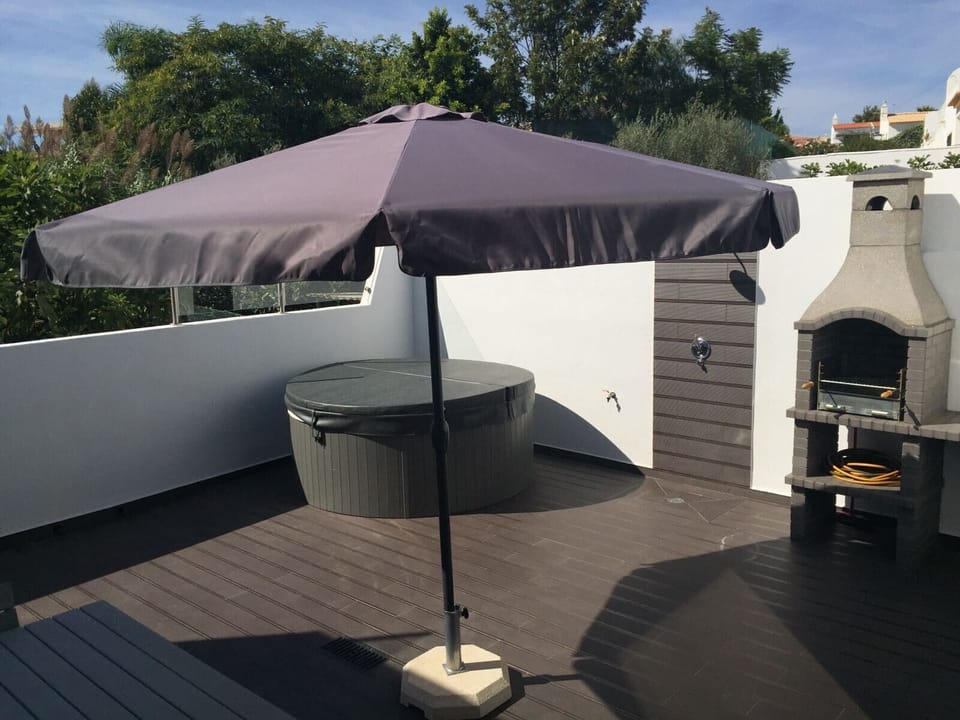 Terraço com BBQ e Jacuzzi