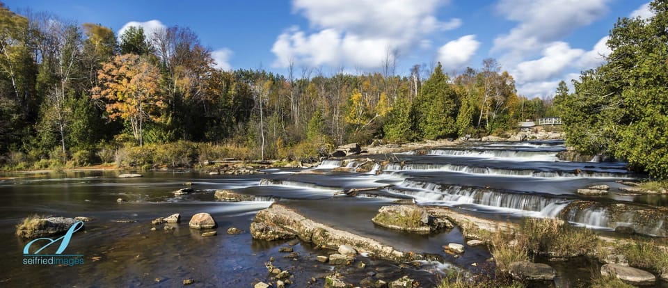 Have fun in nearby Sauble Falls. Fishing anyone?