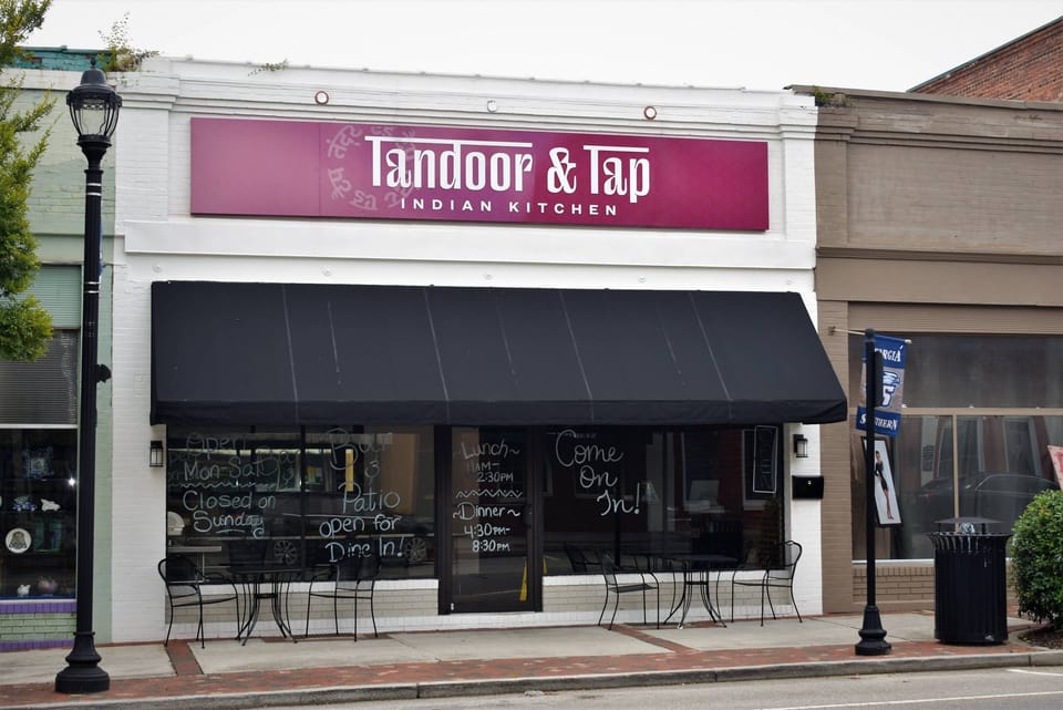 Tandoor and Tap Indian Kitchen (800ft walk) 