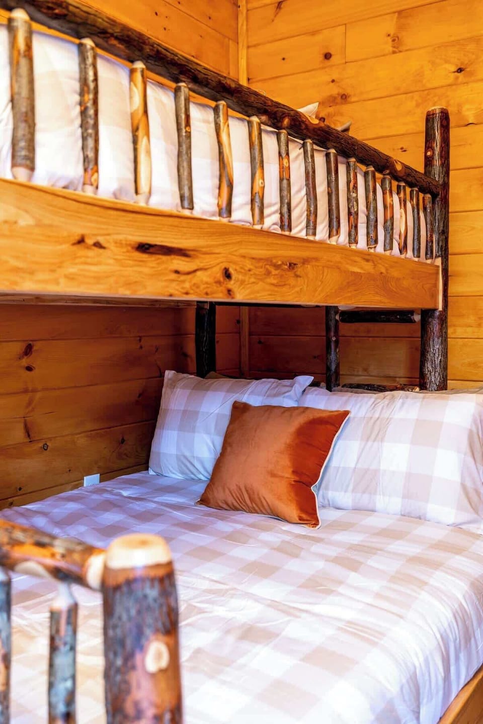 The second bedroom with a comfy bed, clean linens, and plenty of room for 2!