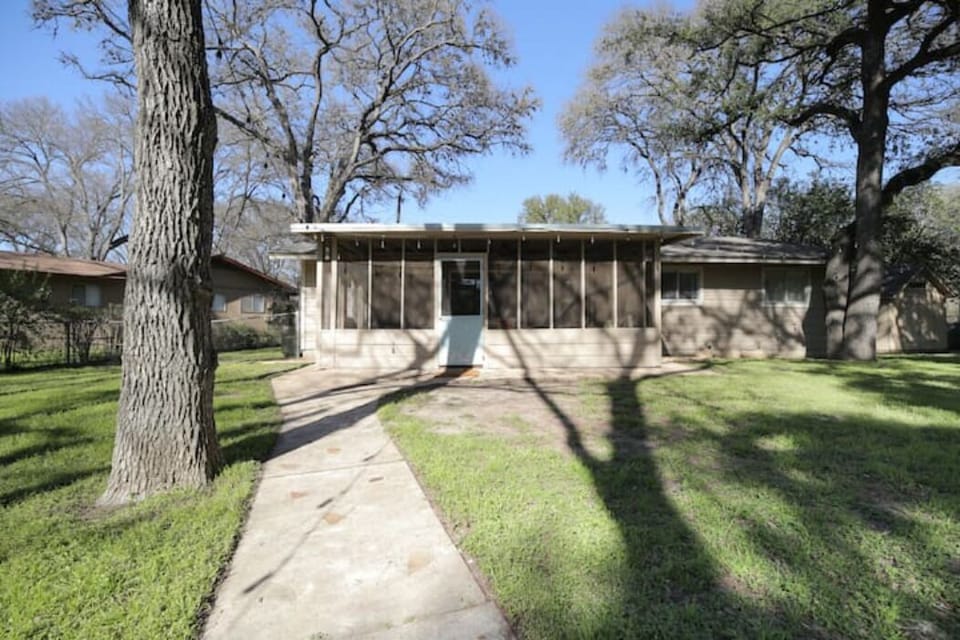 View of house from backyard