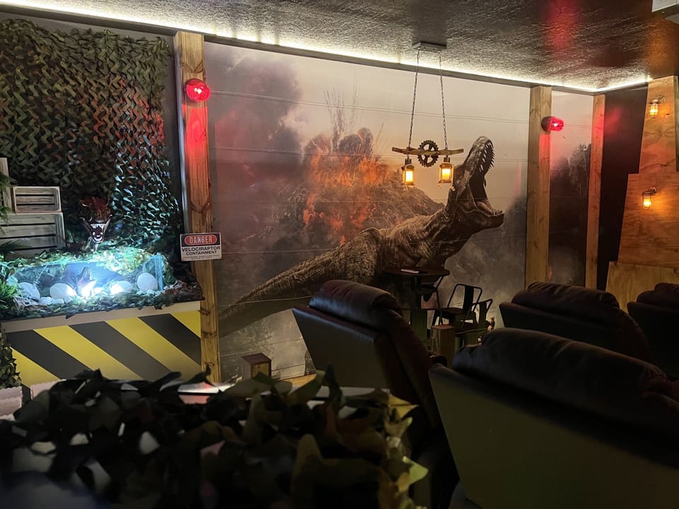 You Are Immersed Into The Jurassic Era