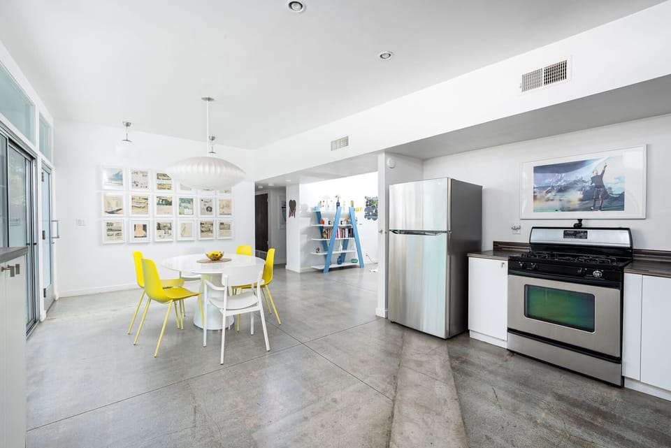 Open Kitchen and Dining Room