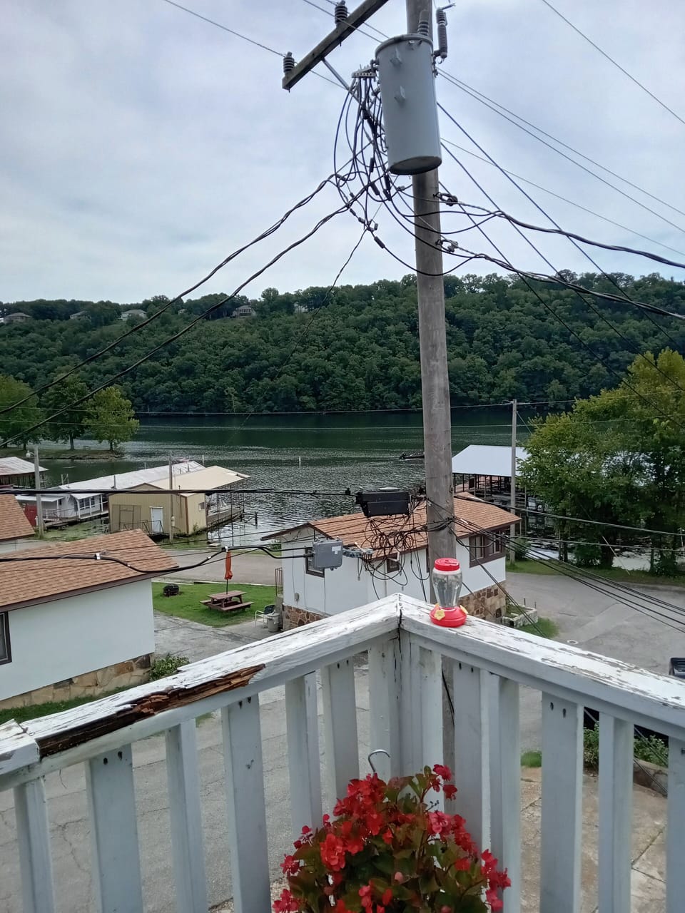 This is main house view of lake