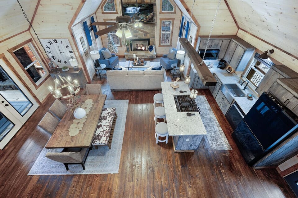 View Of Main Floor From Upper Level Main