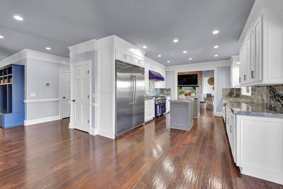 Beautifully designed kitchen area, perfect space for cooking, entertaining, and enjoying meals.