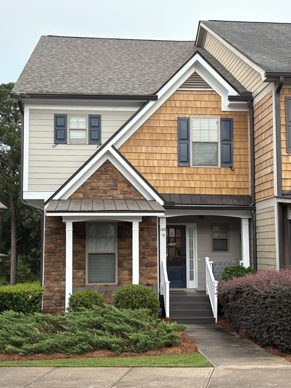Front of our townhome