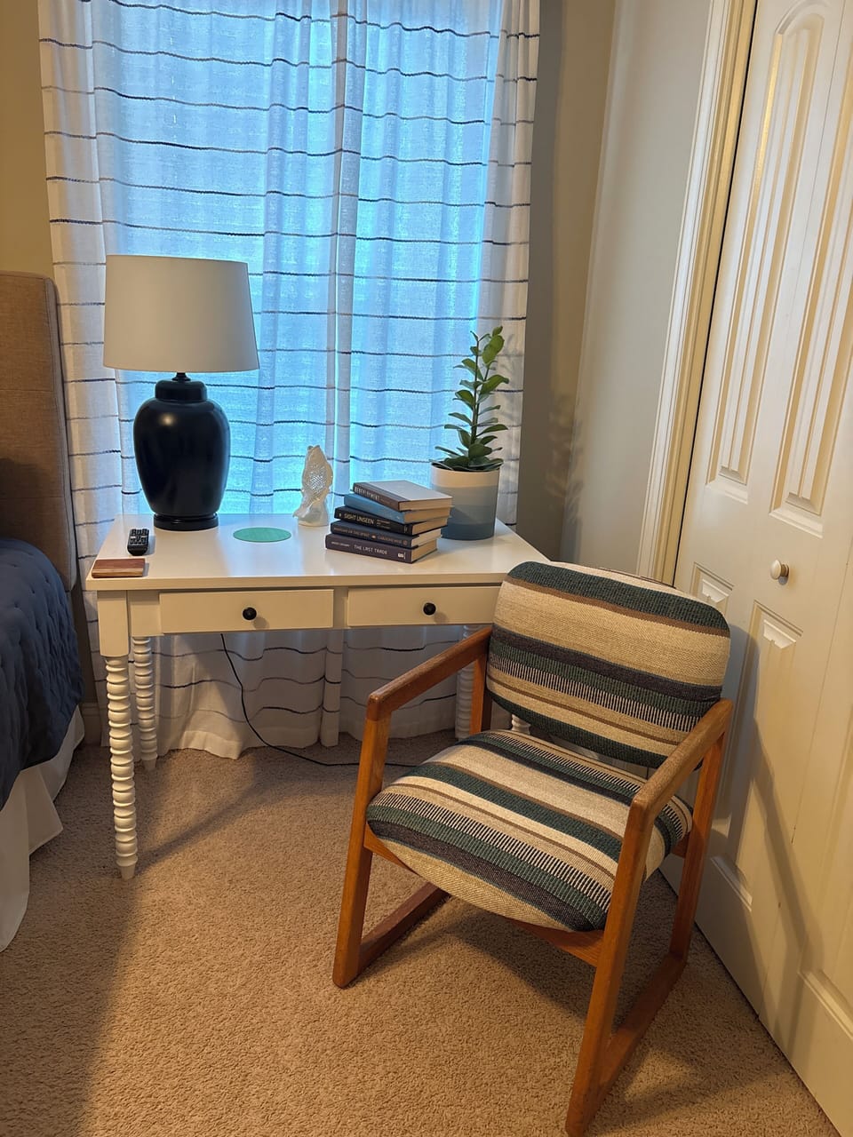 Desk in second bedroom 