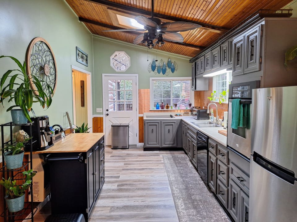Log Cabin Kitchen