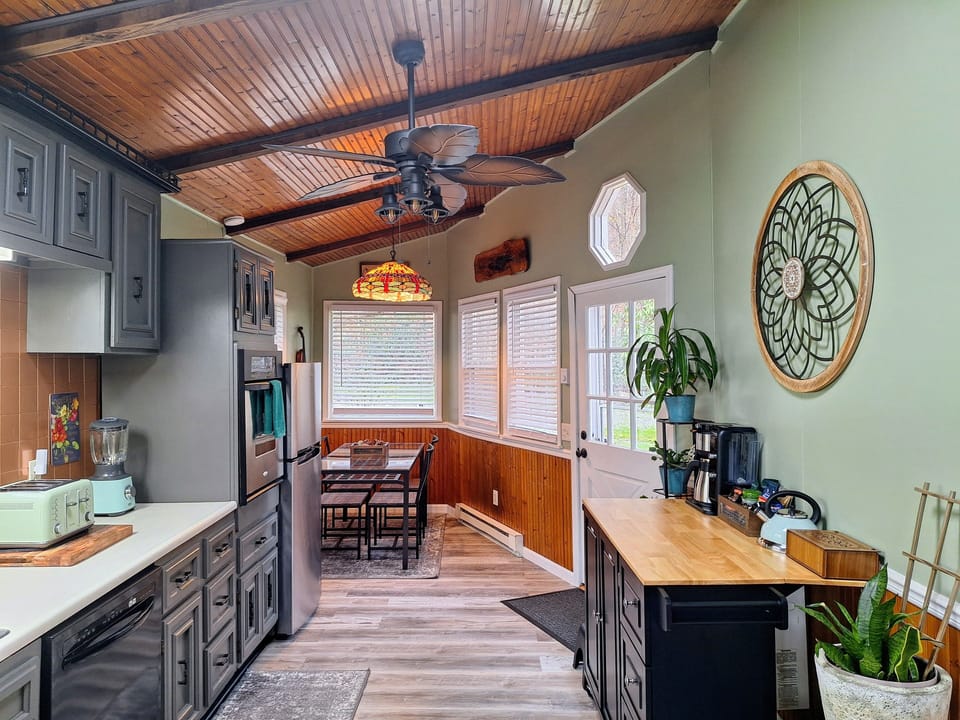 Log Cabin Kitchen