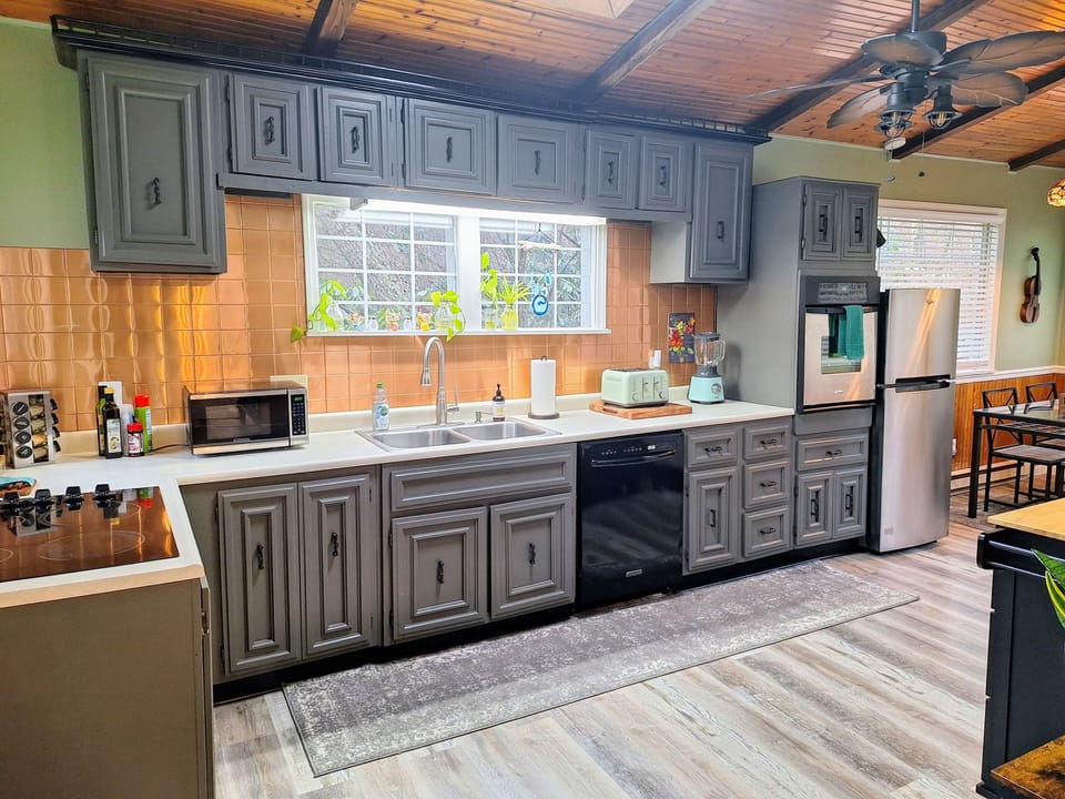 Log Cabin Kitchen